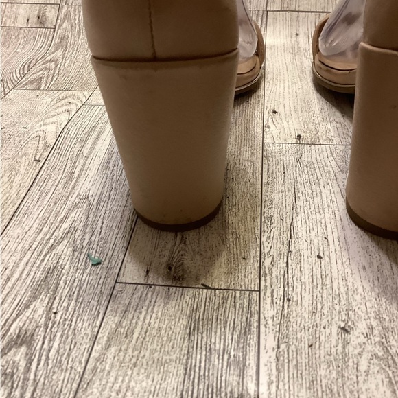 Kenneth Cole Reaction LoLita Beige Heels Size 5.5 - Picture 5 of 9